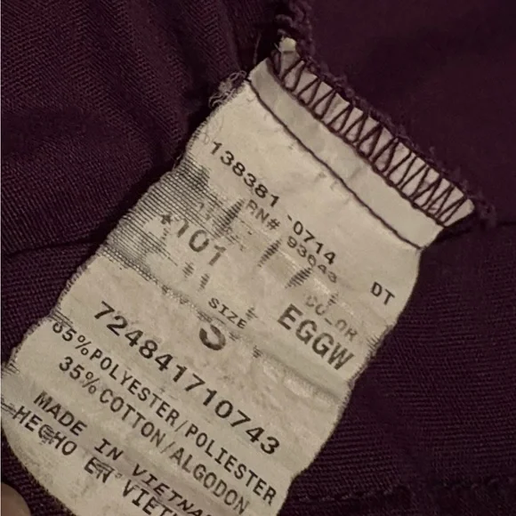 Women's Purple and Burgundy Pants - Picture 4 of 8